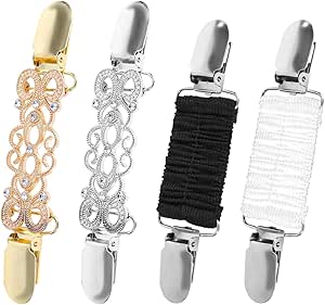 Aeaocvo 6 Stück Cardigan Clip Elastisch Kleid Cinch Clip Daen