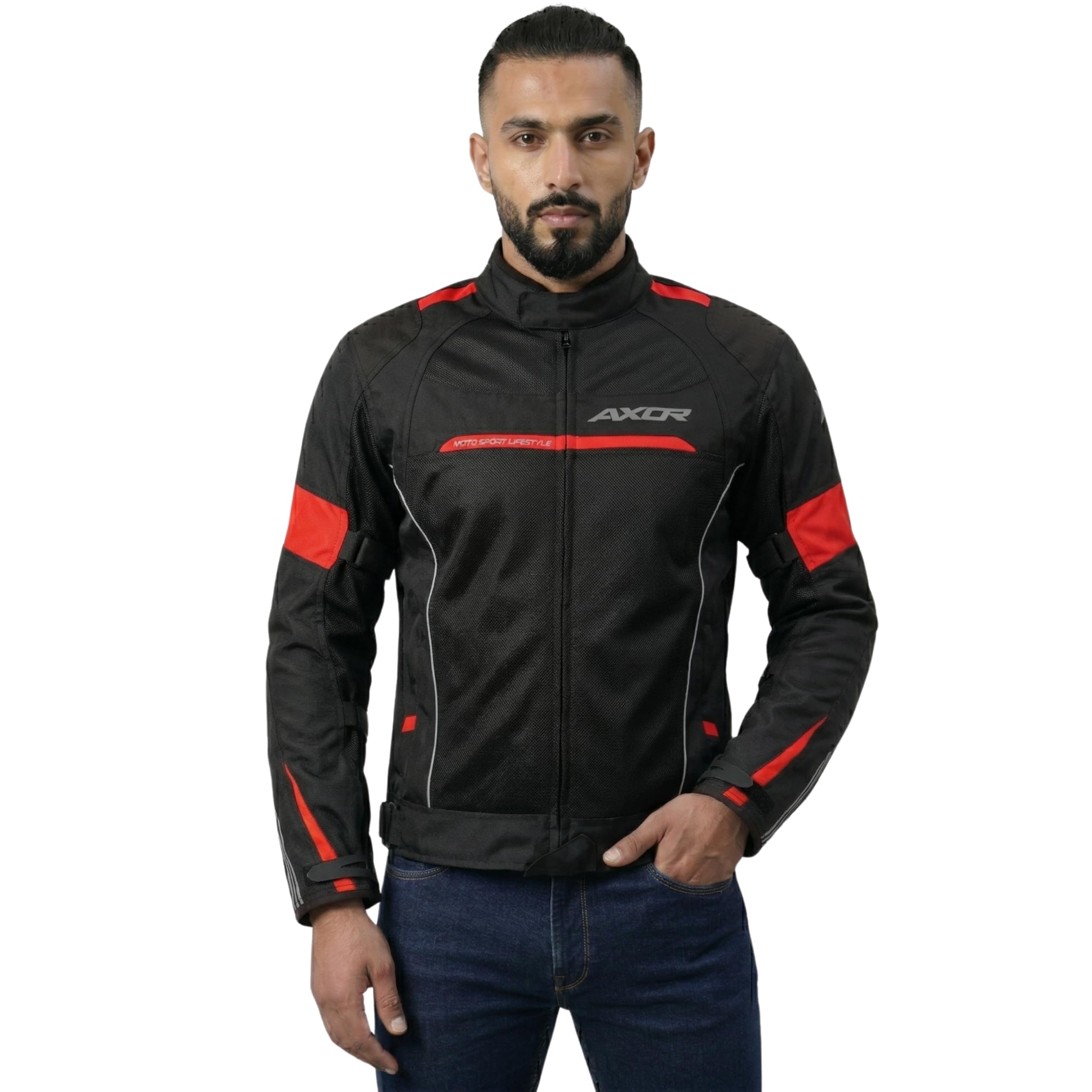 Axor Cruise 2 Jacket Black Red-XL - Image 1