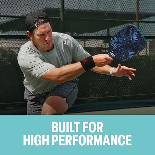 Miniatura 2 de Palms-O-Aces Carbon Fiber Pickleball Paddle  USAPA Approved 16mm T700 Graphite Paddle with Textured Spin Surface  Lightweight Carbon Fiber