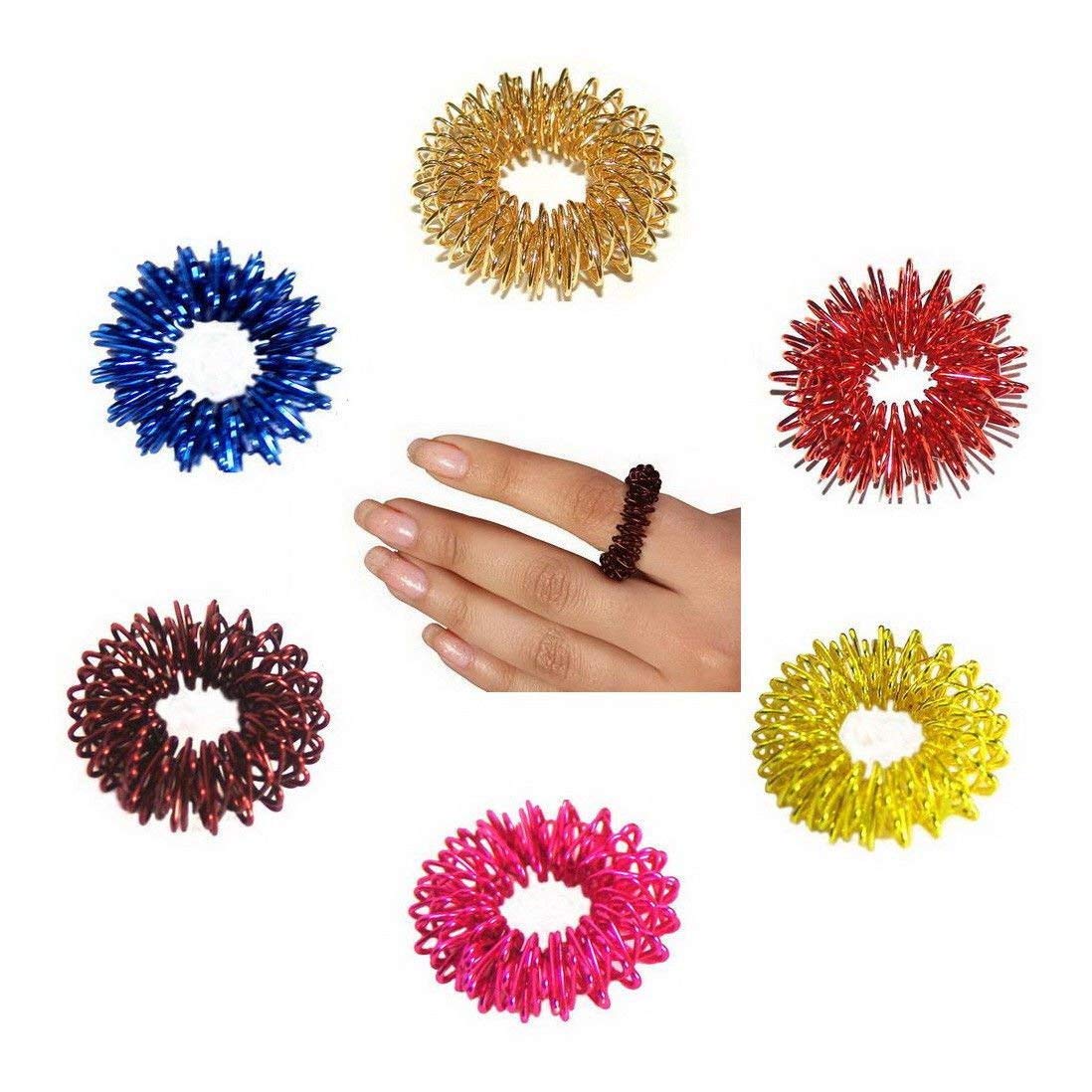AHCS acupressure magnetic curved soft spine roller body massage + free 5 sujok rings AHCS acupressure magnetic curved soft spine roller body massage + free 5 sujok rings