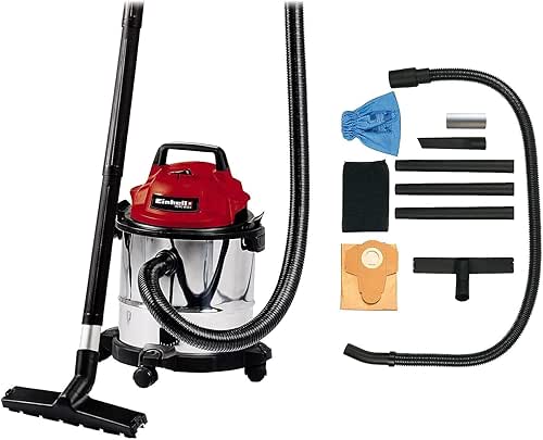 Einhell Aspirateur eaux et poussières TC-VC 1812 S (1250 W,