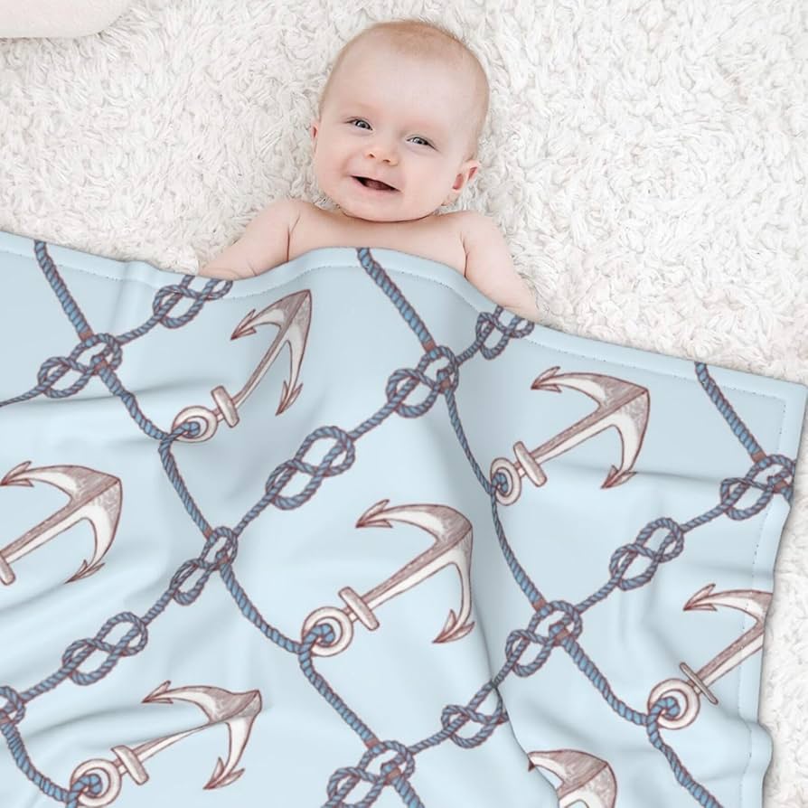 Amazon.co.jp: ベビーブランケット ベビーケット チェック柄 アンカー Amazon.co.jp: ベビーブランケット ベビーケット チェック柄 アンカー