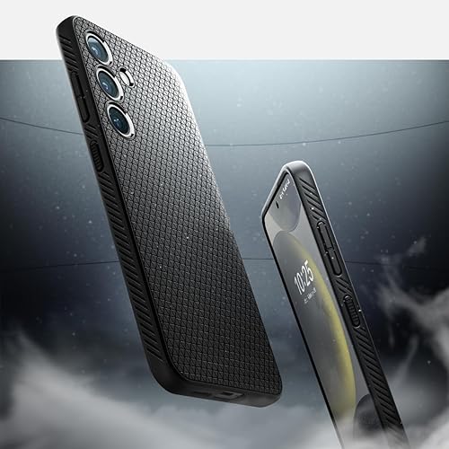 Miniatura 10 de Spigen Liquid Air - Funda diseñada para Galaxy S24 Ultra (2024), protección de grado militar, color negro mate