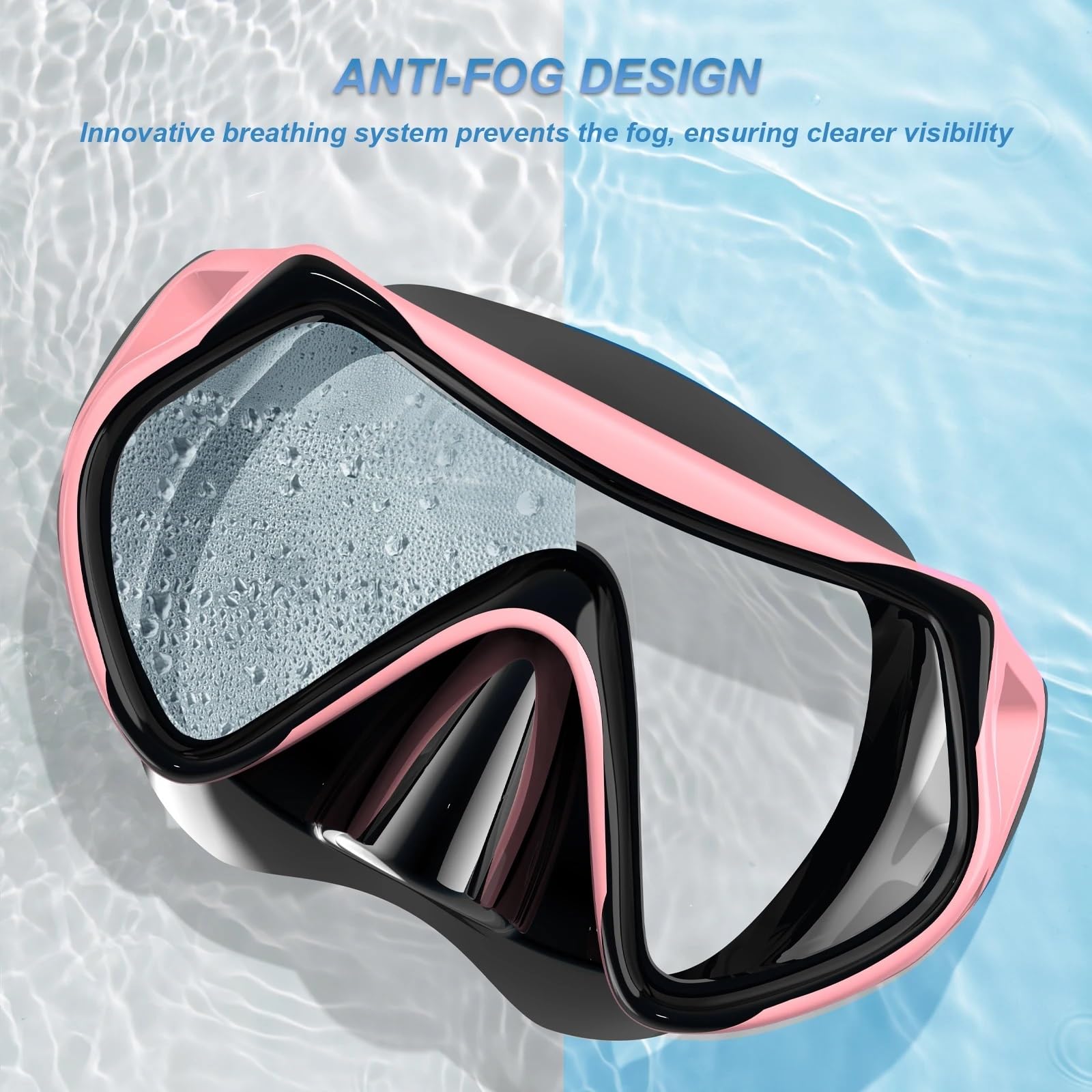 Maschera Snorkeling Mask Set maschera da snorkeling per bambini, maschera da nuoto per bambini, maschera da snorkeling per immersioni libere, occhiali da nuoto antiappannamento