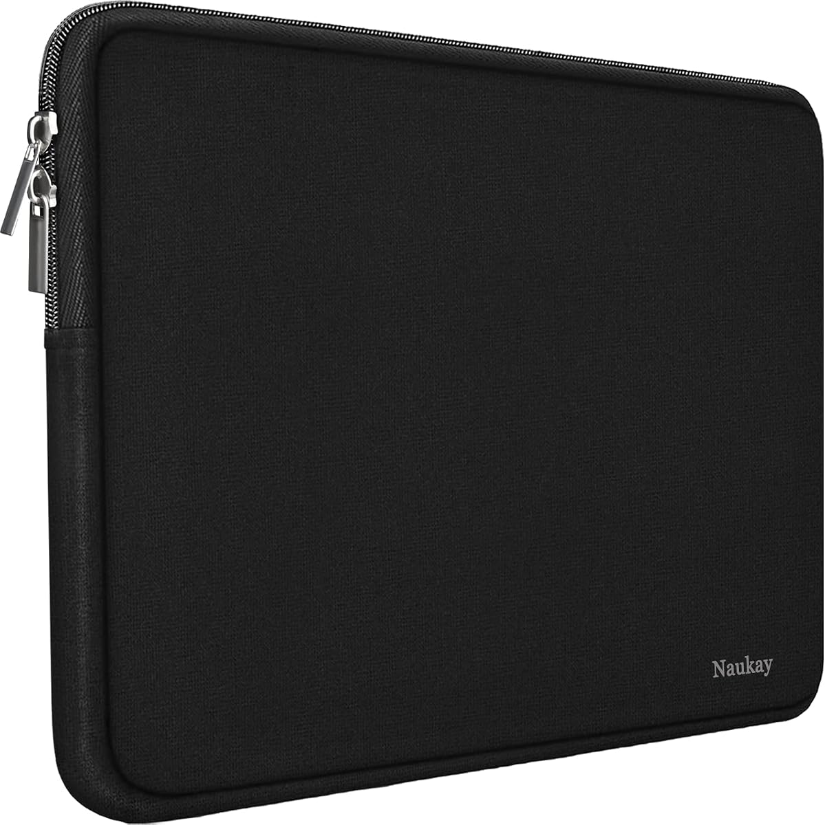 Laptop Sleeve Case 15.6 Inch, Resistant Neoprene Notebook Computer Pocket | Laptop Sleeve, Computer Cover/Tablet Briefcase Carrying Bag Compatible Asus/Dell/Fujitsu/HP/Sony/Toshiba/Acer- (Black)