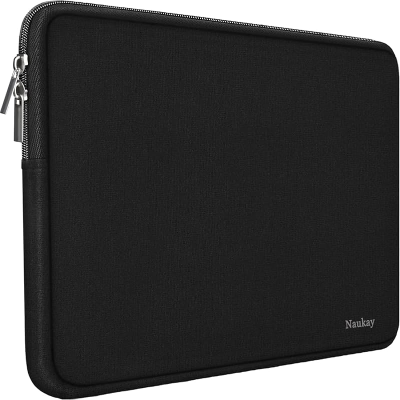 Funda para computadora portátil, Funda para computadora portátil de Neopreno Resistente de 13 a 13,3 Pulgadas | Funda para computadora portátil, funda para computadora/maletín para tableta, bolsa de transporte compatible con Asus/Dell/Fujitsu/HP/Sony/Toshiba/Acer- (negro)