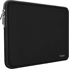 Capa para laptop de 14 polegadas, capa de neoprene resistente/capa de bolso para notebook/pasta para tablet polegadas HP, Lenovo, Asus Notebook, Ultrabook, preta