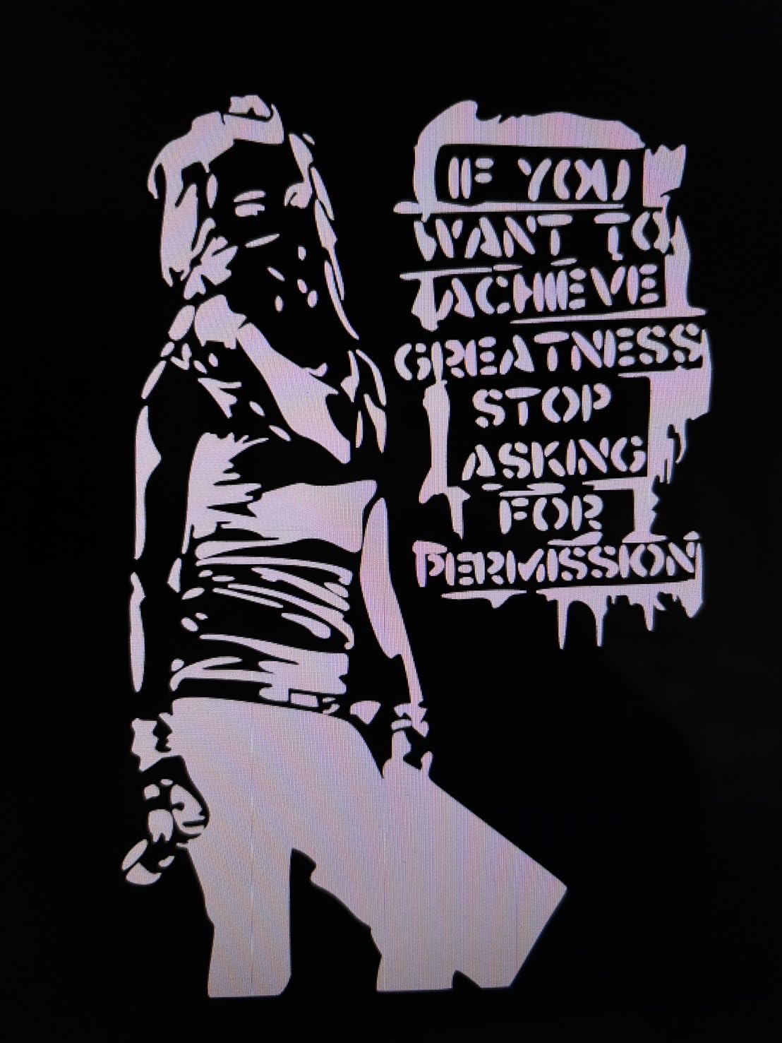 即決　本物　Banksy KEEP LEFT バンクシー　大判ステッカー　激レア 即決 本物 Banksy KEEP LEFT バンクシー 大判ステッカー 激レア