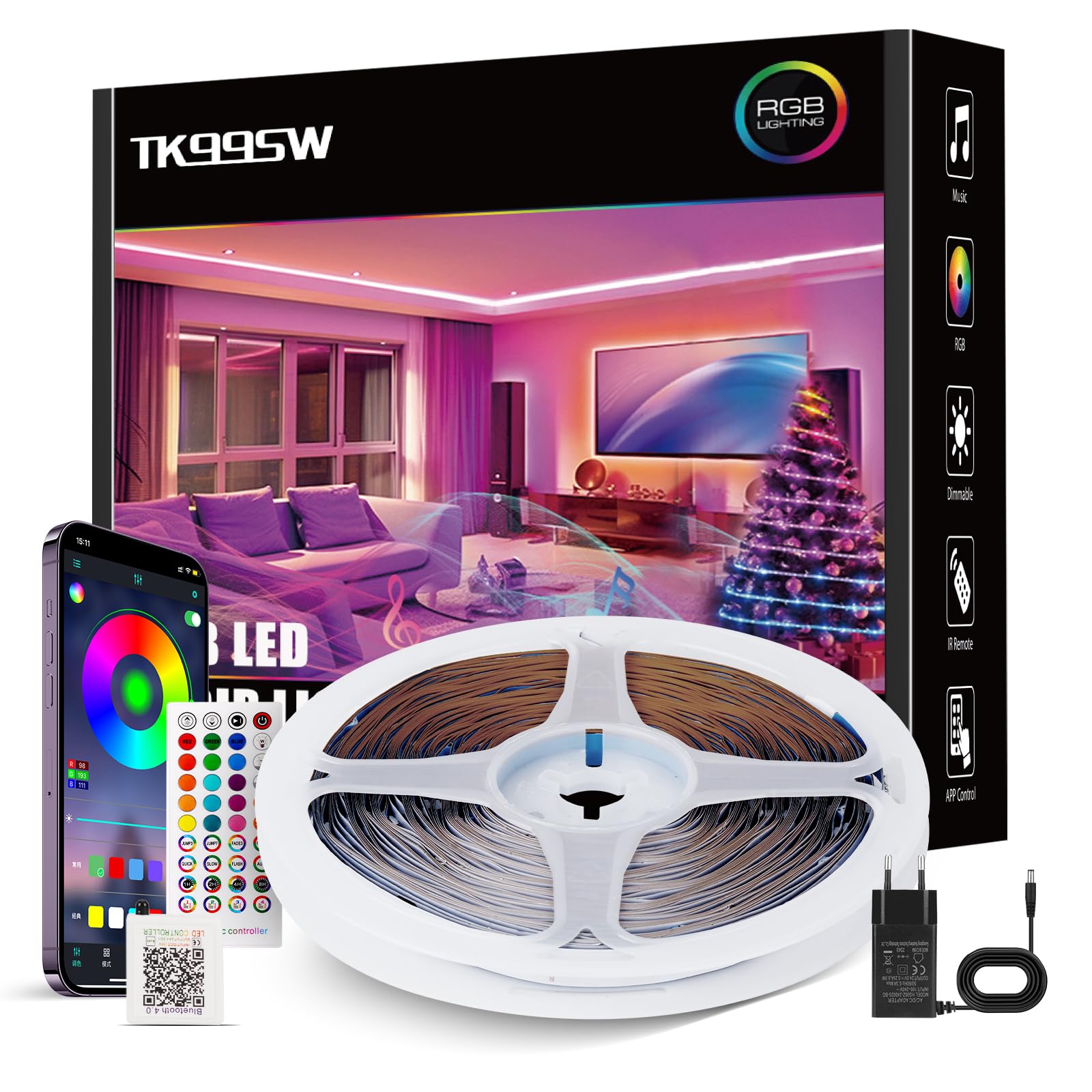 TK99SW LED Strip Lights 20m