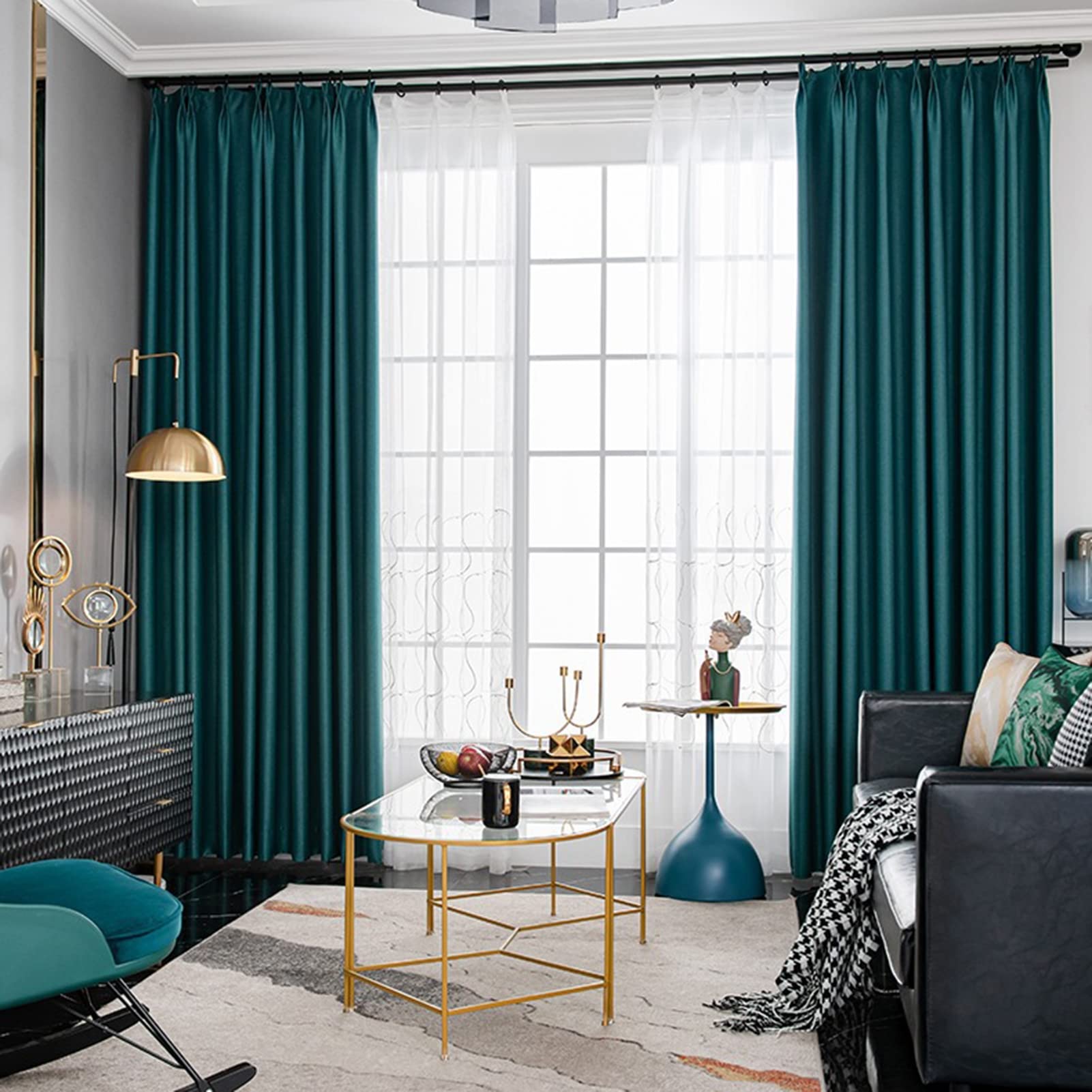 Cortinas De Tul Transparente De 132 Cm De Ancho Para Sala De Estar, Dormitorio, Modernas Cortinas De Tela De Organza Y Gasa De Tul | En Línea