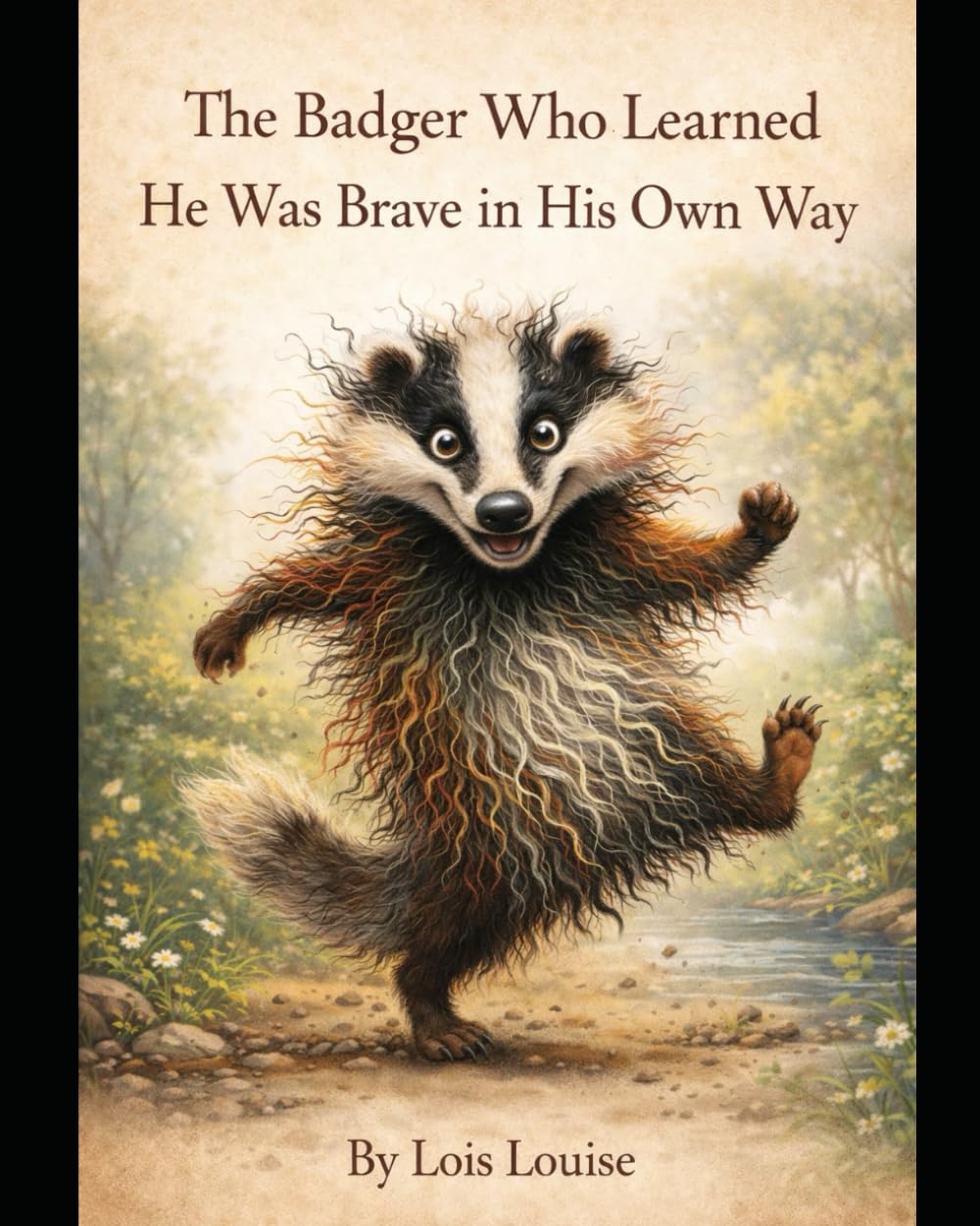 The Badger Who Learned He Was Brave in His Own Way (Glowkind Tales)