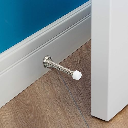 Miniatura 7 de Outus 15 piezas de tope de puerta de goma de repuesto de silicona para tope de puerta, topes para protección de pared y piso, tamaño universal