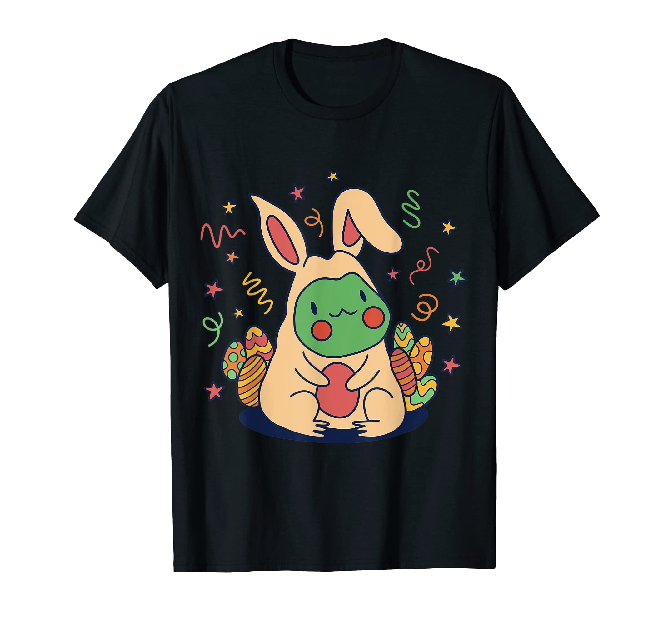 Easter Bunny Frog Costume Cute and Funny Holiday Eastertime T-Shirt
