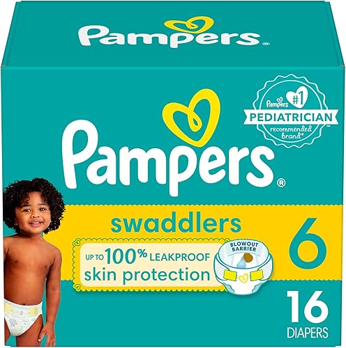 Miniatura 189 de Pañales Pampers Swaddlers, Talla 7 (11.8-22.7 kg), 70 unidades, absorbentes, mantiene al bebé seco y cómodo, pañal desechable seguro para la piel