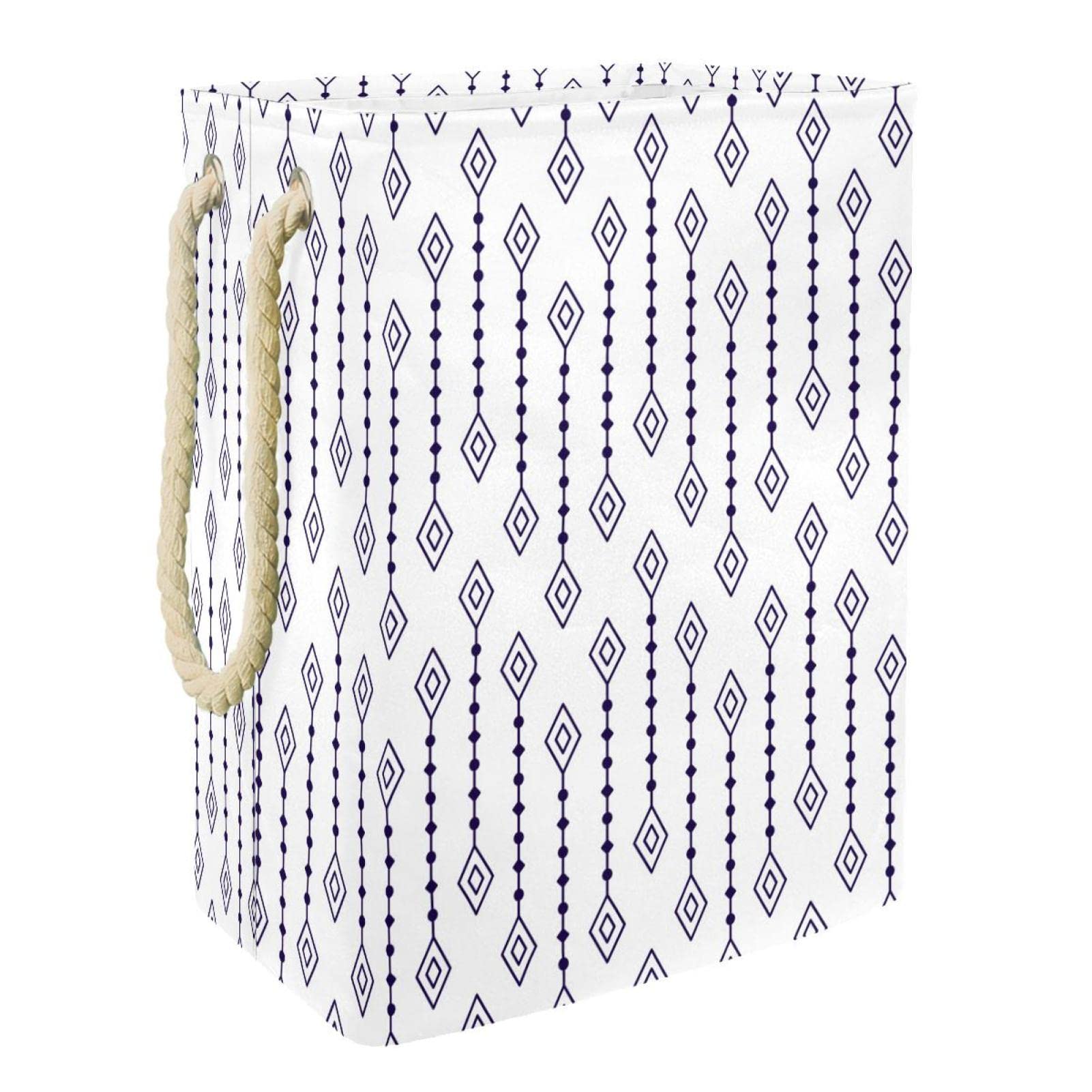 Panier à linge bohème grand format rétro éliminant le désordre de vêtements