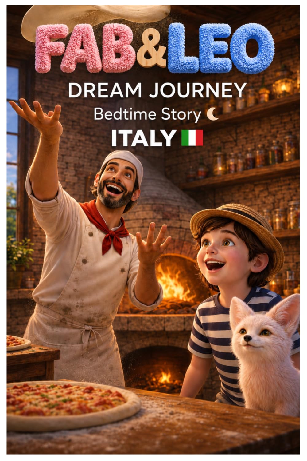 Fab & Leo’s Dream Journey to Italy: A Gentle Bedtime Story Exploring Italy’s Wonders, Friendship, and Magical Nighttime Discoveries for Kids Ages 3–7 (Fab & Leo’s Dream Journey Series)