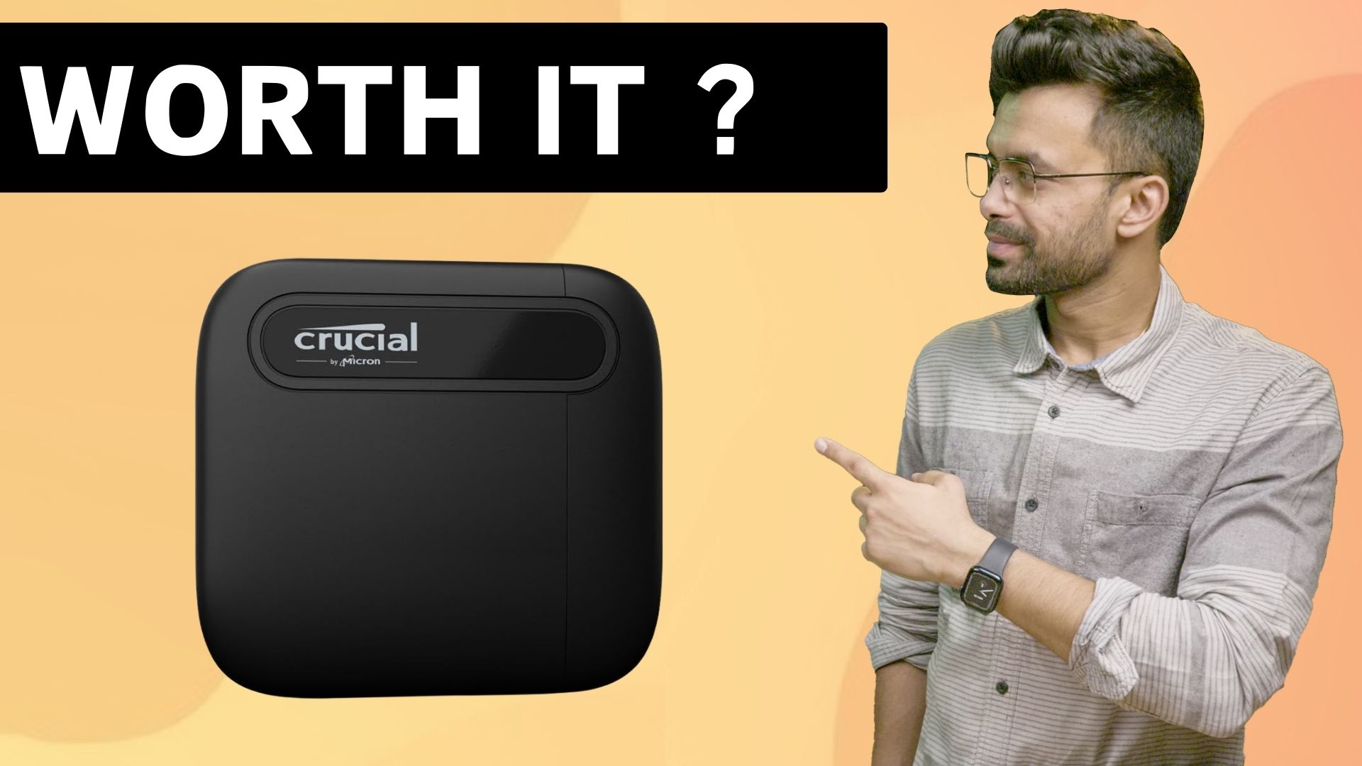 Watch Crucial X6 1TB Portable SSD, Worth it? on Amazon Live