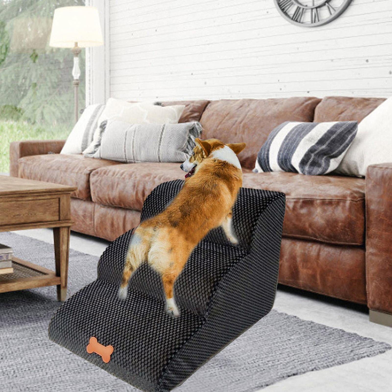 ZAIHW Step Comfort rampa dla zwierząt domowych drabina dla zwierząt 3-stopniowy/4-stopniowy schody dla zwierząt domowych kot schody drabina artykuły dla zwierząt domowych