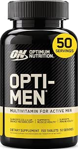 Optimum Nutrition Opti-Men Daily Multivitamin Supplement, 150 Ct