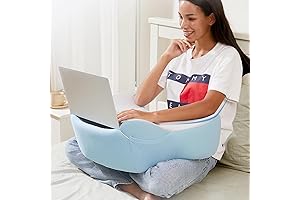 Ergonomic Lap Pillow: Ultimate Comfort for Reading, Gaming, and Work