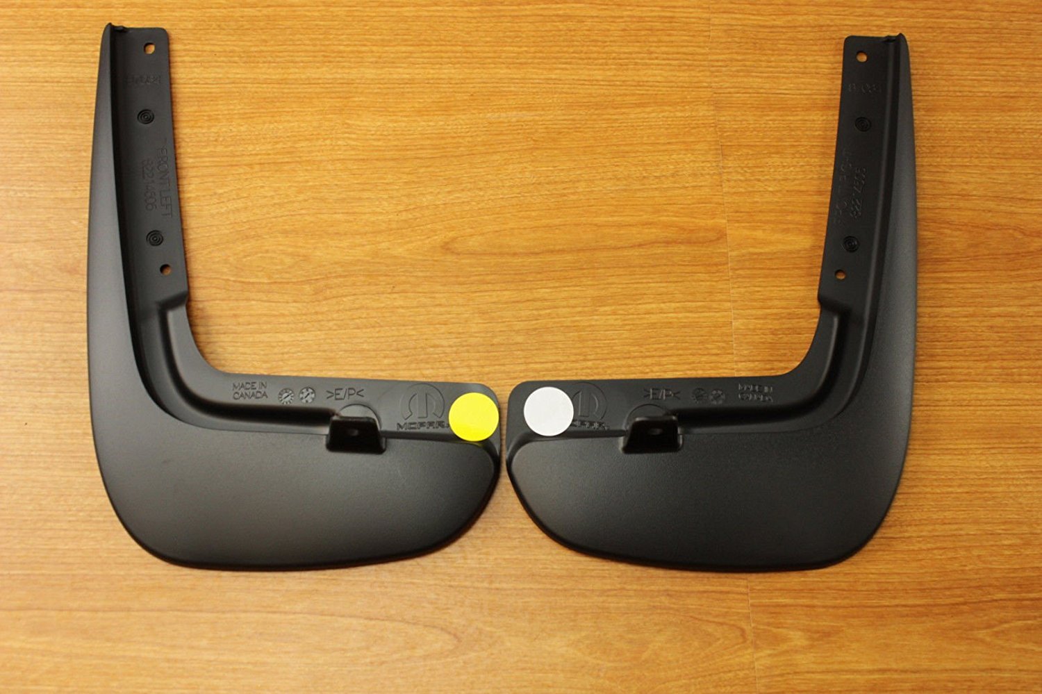 Mopar Set of 4 Front and Rear Molded Splash Guard Kit 1718 Chrysler