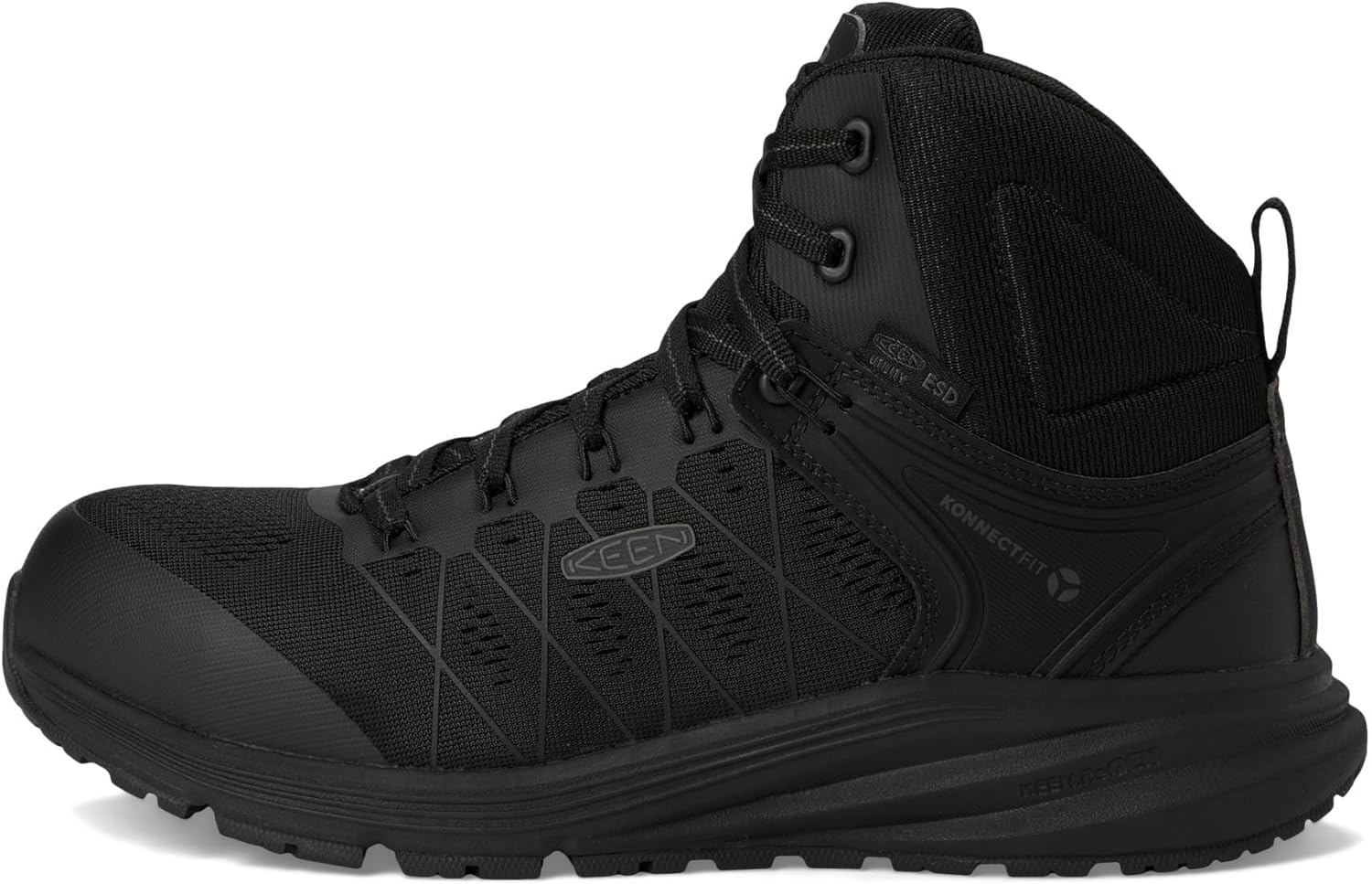 KEEN Utility Mens Vista Energy Mid Height Composite Toe ESD Industrial Work Sneakers - Image 4