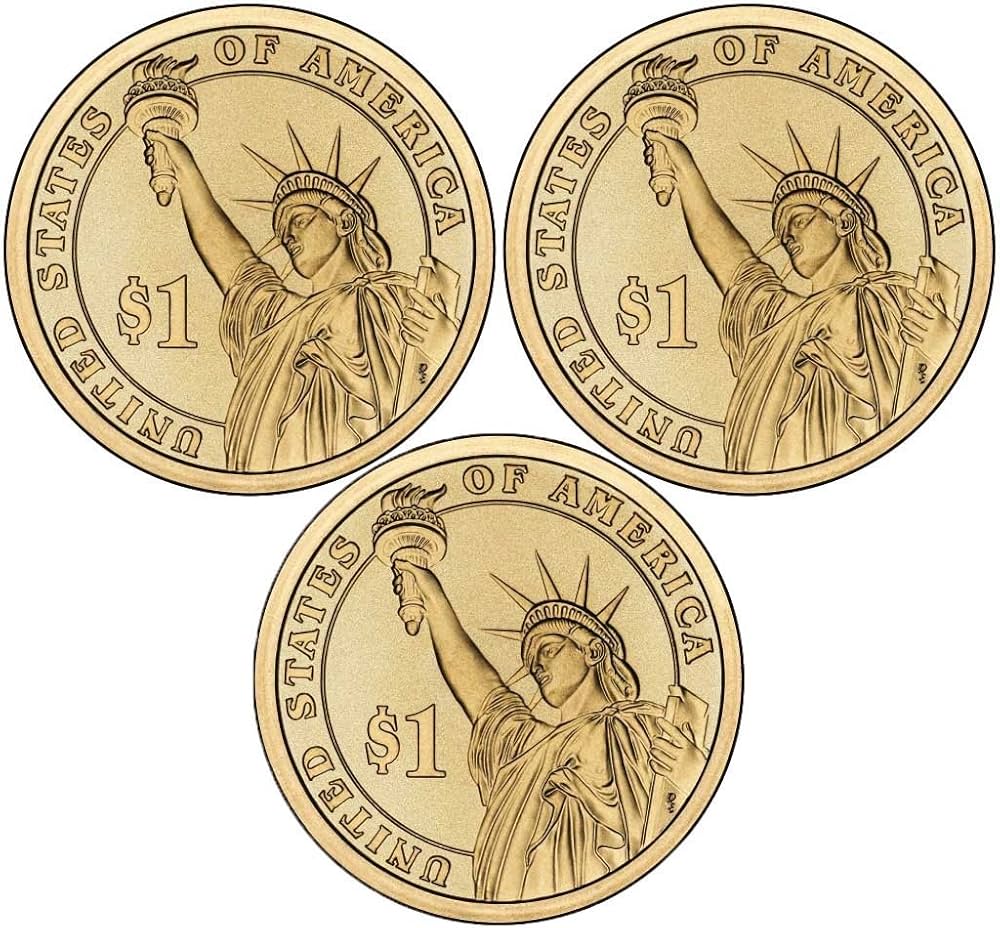 2016 P, D Presidential Dollar 6-Coin Set Uncirculated at Amazon's
