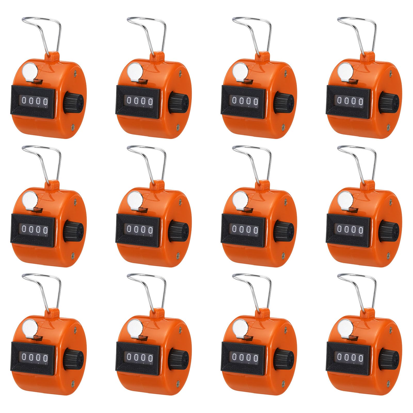 Compteur de clicker à 4 chiffres en plastique PATIKIL pour pointage manuel