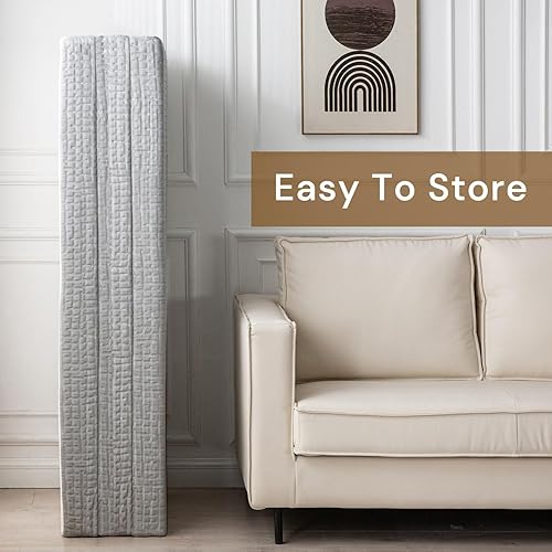 Miniatura 7 de Colchón plegable, tapete de espuma viscoelástica de 4 pulgadas, colchón portátil triple plegable para niños y adultos, funda lavable, diseño