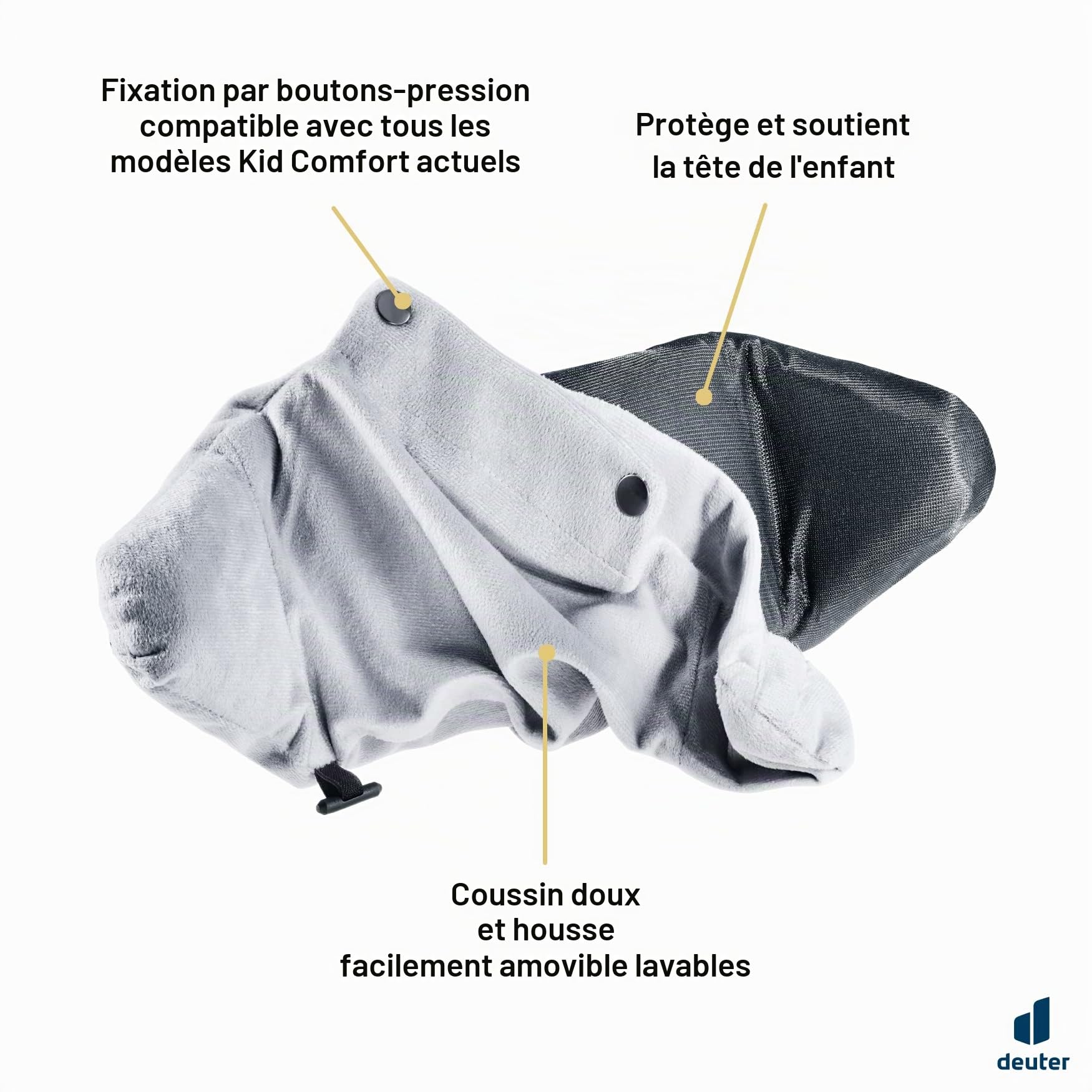 deuter KC Chin Pad Oreiller pour les porte-enfants deuter