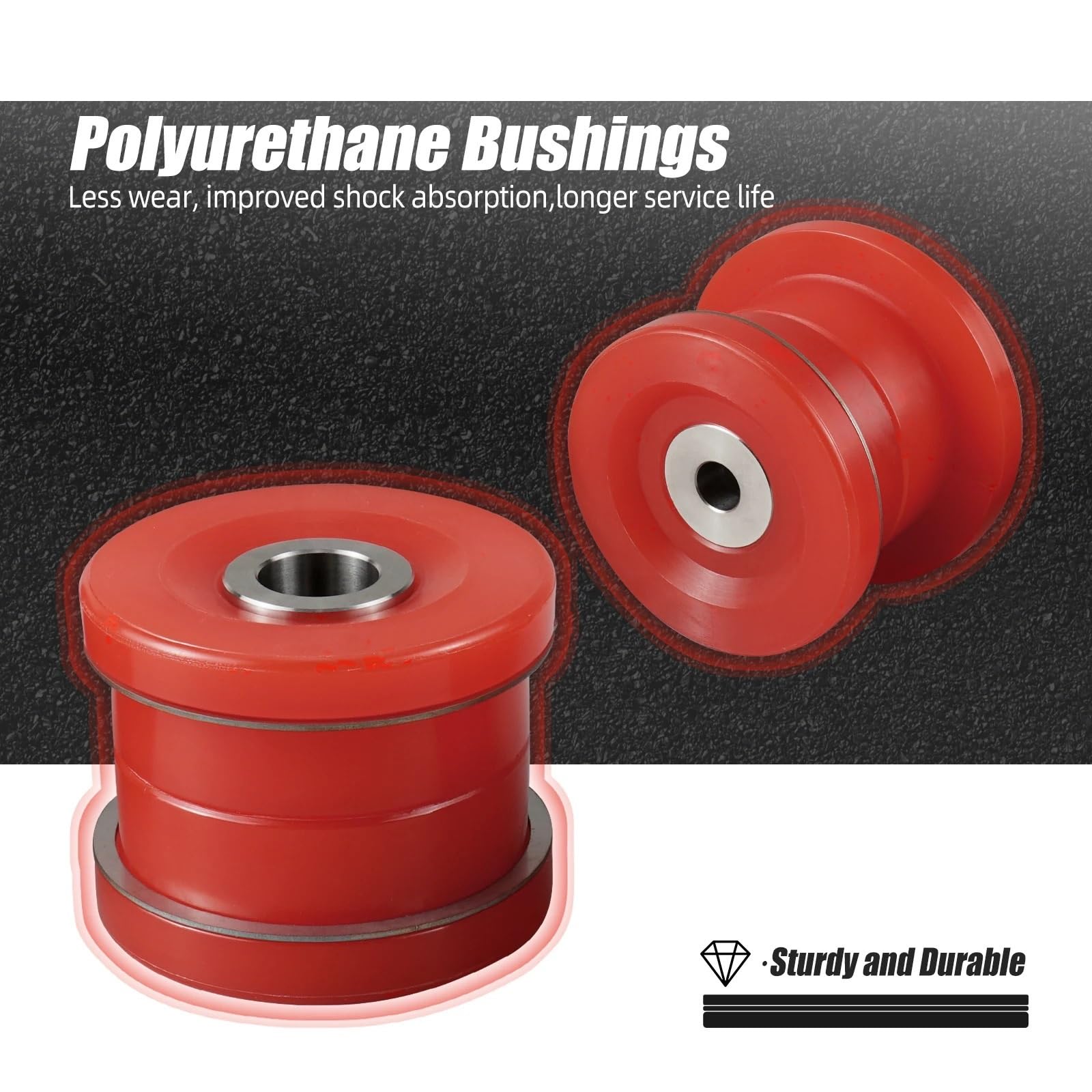 Zawieszenia Wahacz Tuleja górna Pasuje do Bmw E46/X3 E83,33316770781,33316770783,33316770784,33311092517 tuleje tylnej ramy pomocniczej