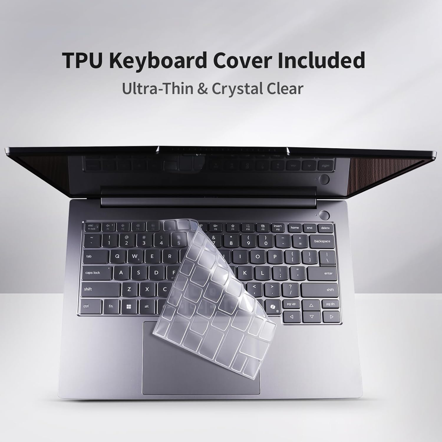 Laptop Case Set for 2026 2025 ThinkBook 14 Gen 9/8 (14”) Scratch-Resistant & Drop-Resistant Hard Shell Frosted Transparent​ Protective Cover + Keyboard Cover + Screen Film