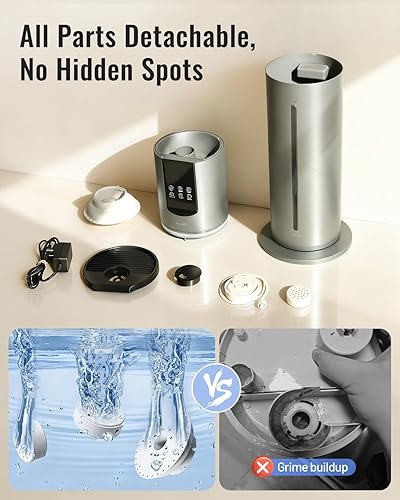 Miniatura 6 de 8L Humidifiers for bedroom, Humidifiers large room up to 500 sq ft, Easy to Clean Humidifier with Washable Parts, Ultrasonic Cool Mist Humidifier