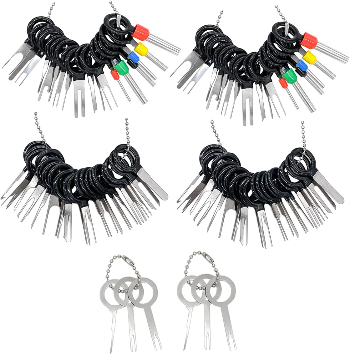 AUCELI 82PCS Terminal Removal Tool Kit for Car, Automotive