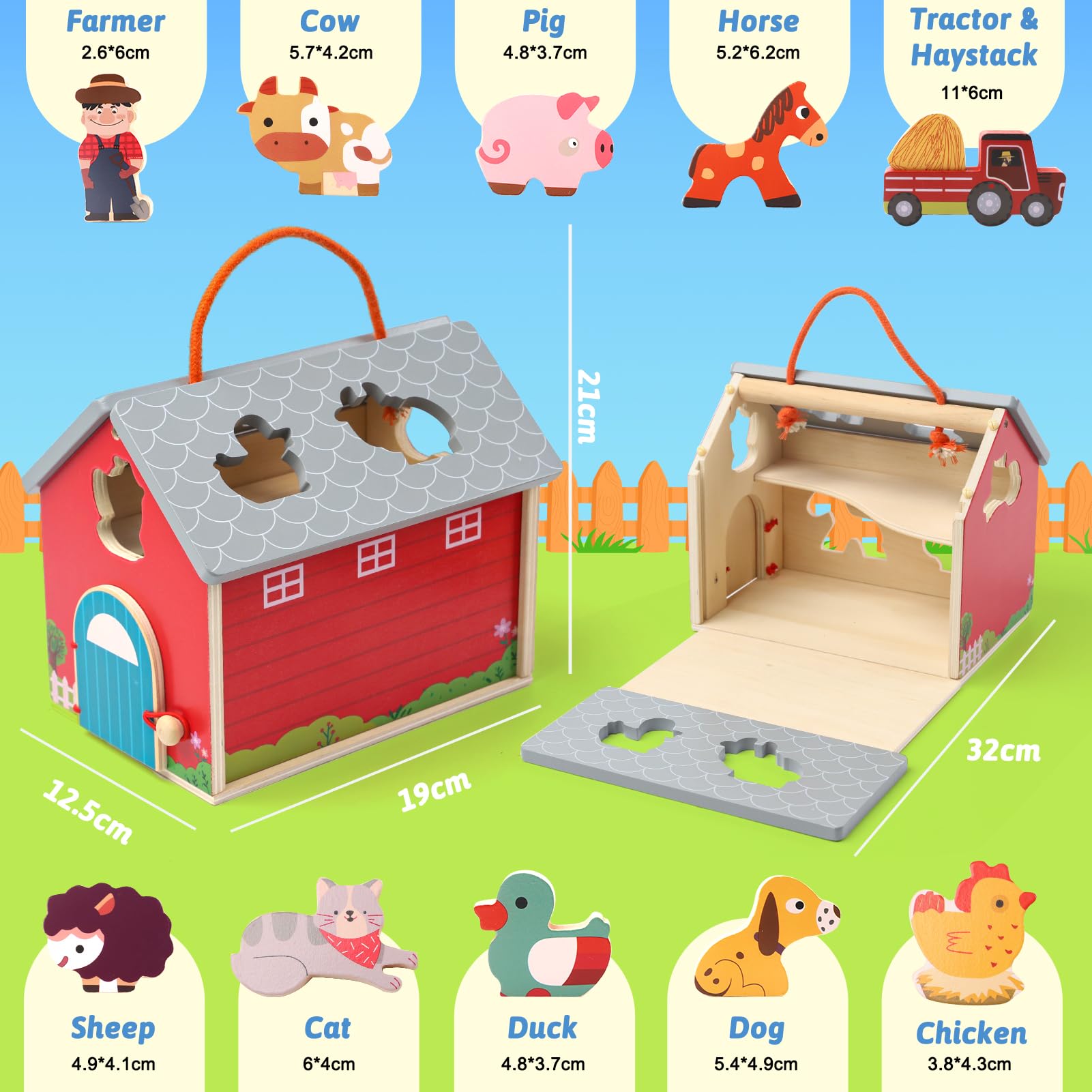 Jouet Montessori Pour Bébé 1 An - Eveil 6-18 Mois - Motricité Fine