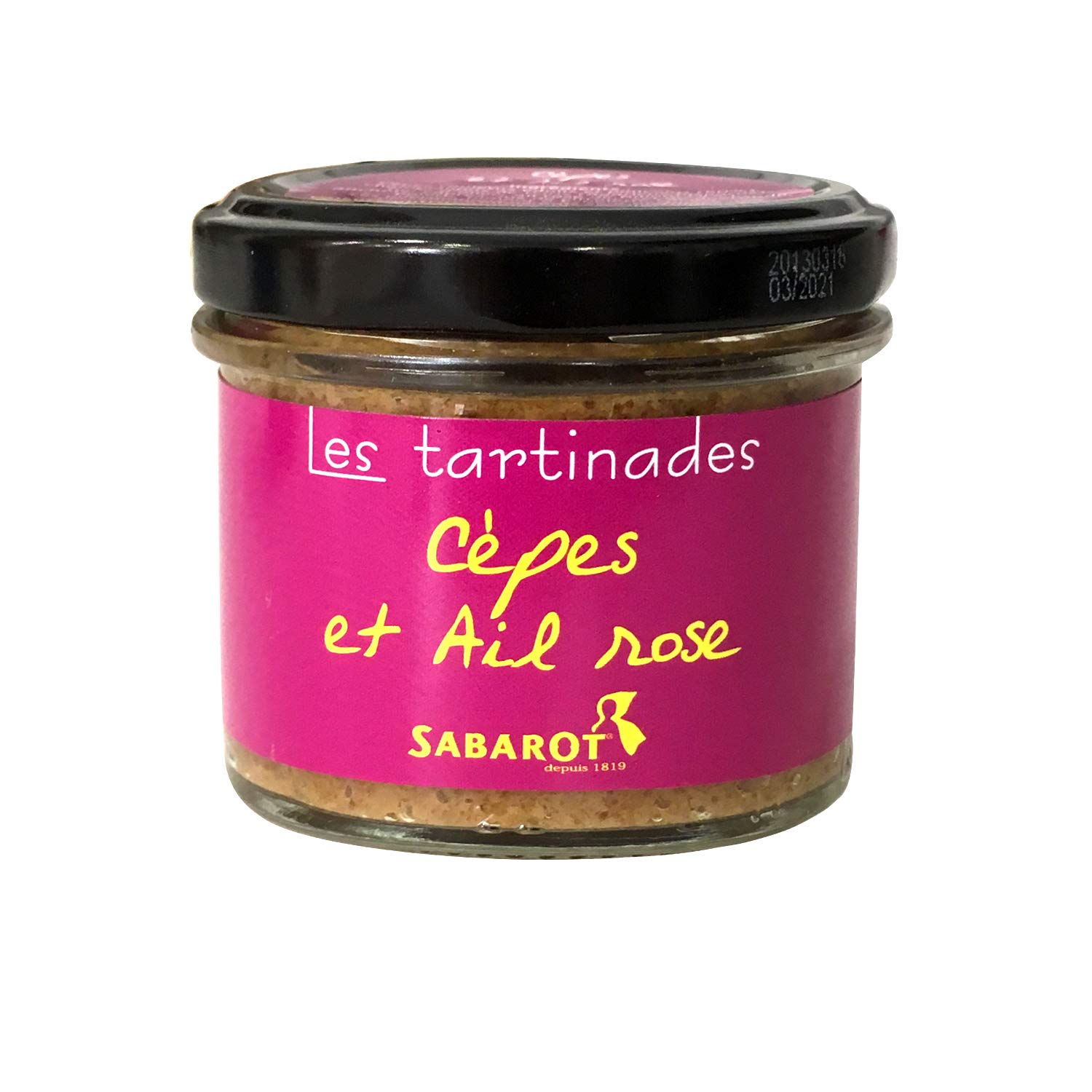 Sabarot - Tartinade cèpes et ail rose 90g