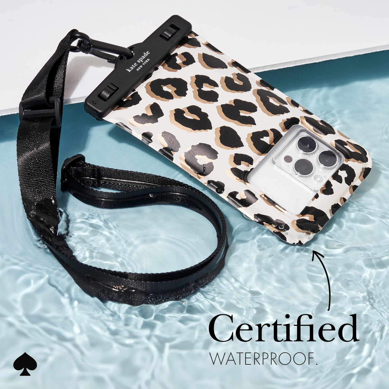 IP68 Custodia impermeabile galleggiante per telefono - City Leopard
