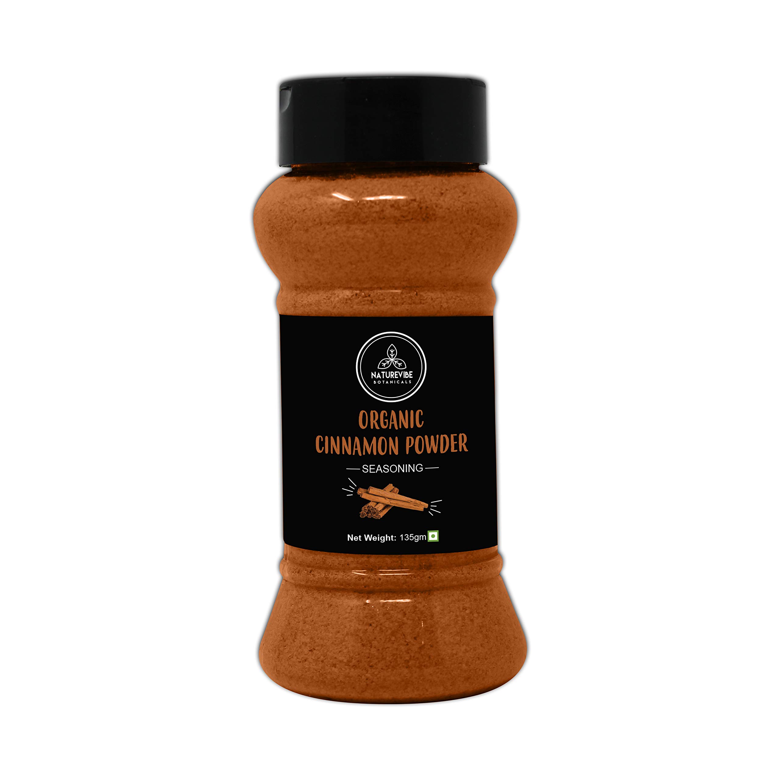 Naturevibe Botanicals Organic Cinnamon Powder - 135gm