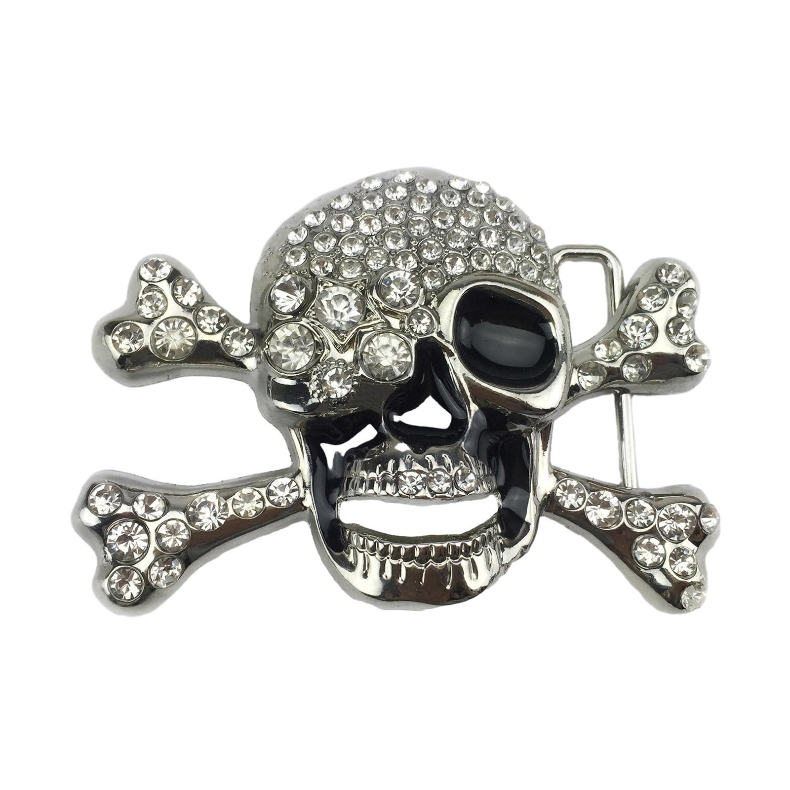 Gothic Halloween Skull Belt Buckle Delicate Belt Buckle DIY Waistband Accessories Cowboy Rock Buckle Western