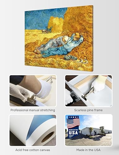 Vista 767 de DECORARTS - Almond Blossom Tree - Vincent Van Gogh Art Reproduction. Giclee Canvas Prints Wall Art for Home Decor 30x24