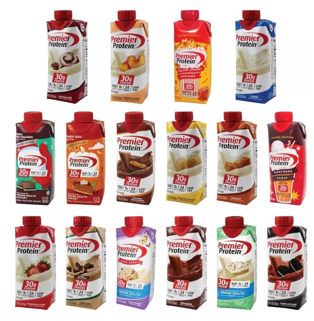 Niro UNINGOPI- Premier Protein Shake Sampler Variety | Pack of 10 Different Flavors Assorted | Ready to Drink