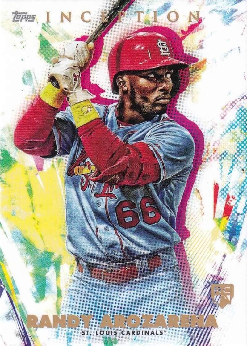 Amazon.com: 2020 Topps Baseball Inception #32 Randy Arozarena RC Rookie St.  Louis Cardinals Official MLB Trading Card : Collectibles & Fine Art