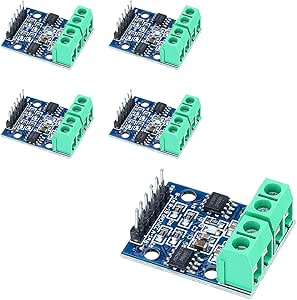 DollaTek 5PCS two-road motor driven motor driver module for arduino 2 ...
