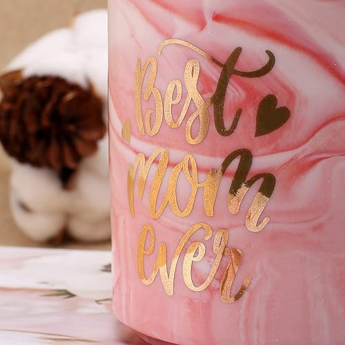 Miniatura 4 de Taza con texto en inglés "Best Mom Ever", ideal para los amantes del café, regalos y regalos para el Día de la Madre, taza única