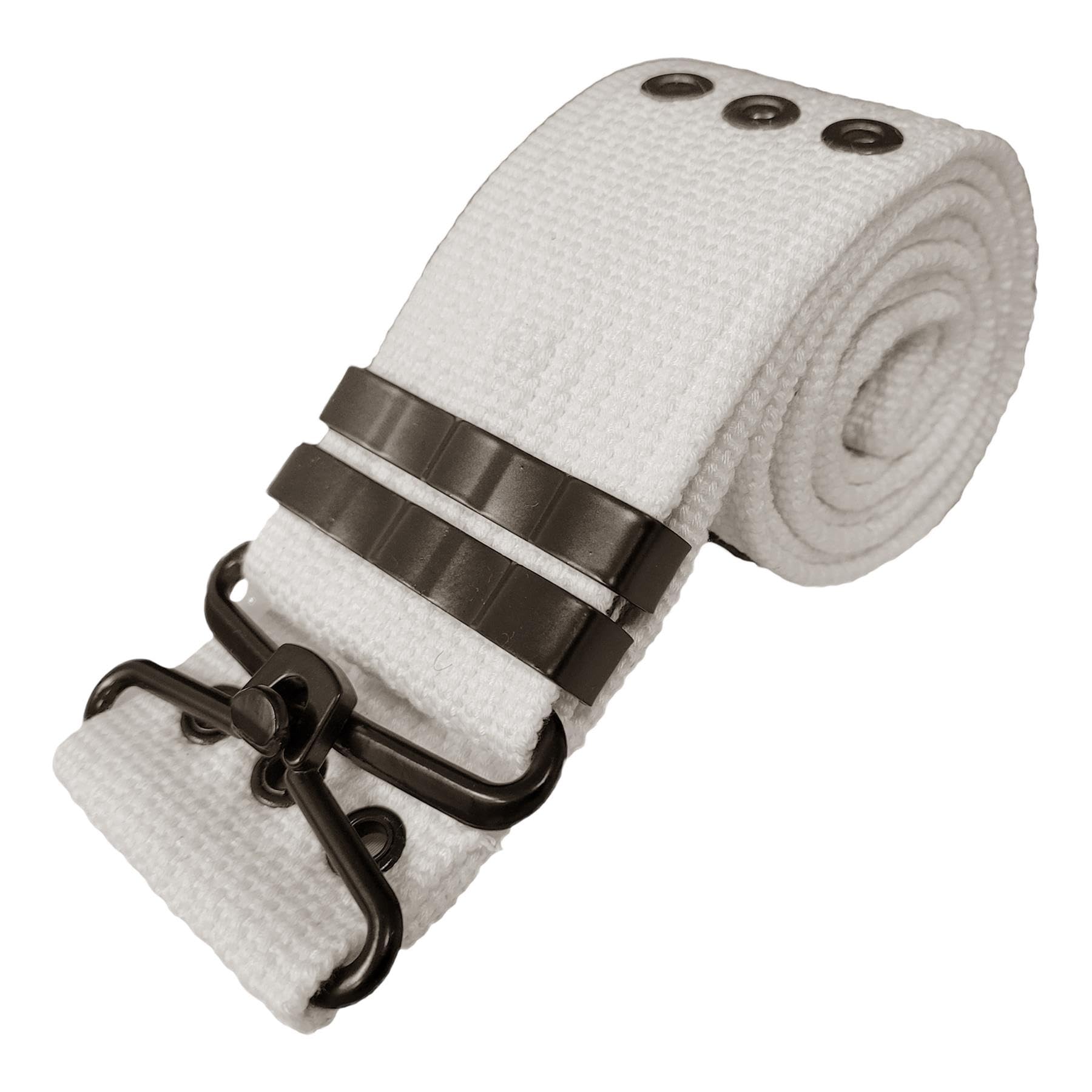 Outbound Unisex White Webbing Pistol Belt [White]