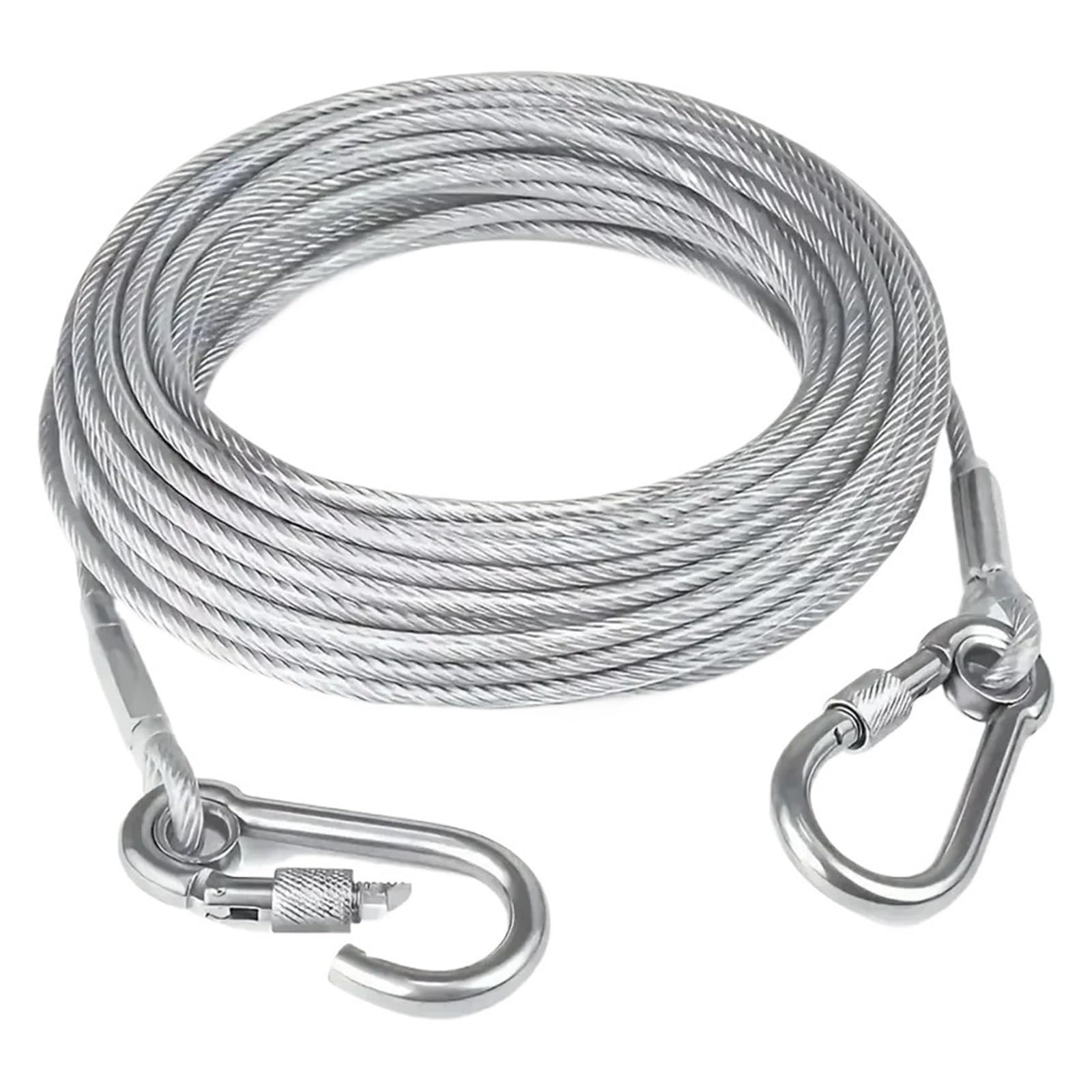 Wäscheleine Wäscheleine aus Edelstahl | Tragbare winddichte Outdoor-Kleidung for Trocknen von Campingbedarf, Wäscheleine