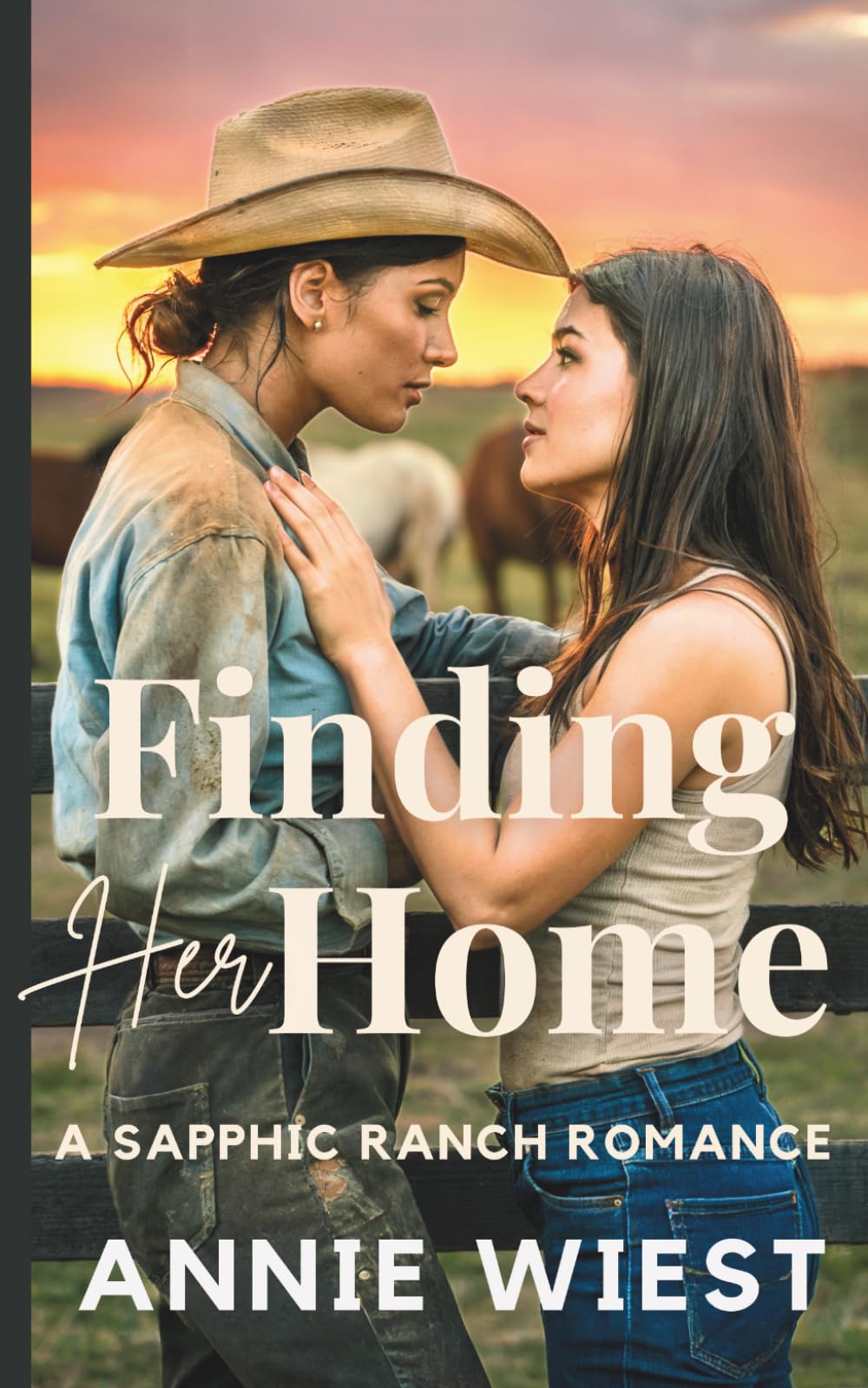 Finding Her Home: A Sapphic Ranch Romance (Sacred Peaks Ranch)
