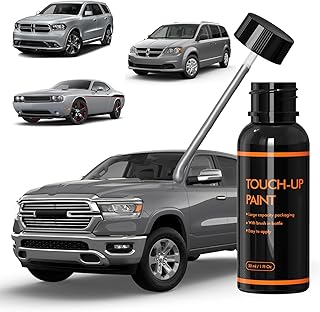 PSC/JSC Billet Silver Touch Up Paint for Dodge, DIY Car Paint Scratch Repair Kit, Quick & Easy Fix Automotive Scratch Repair for Challenger/Durango/Grand Caravan/Charger/RAM Promaster Trucks