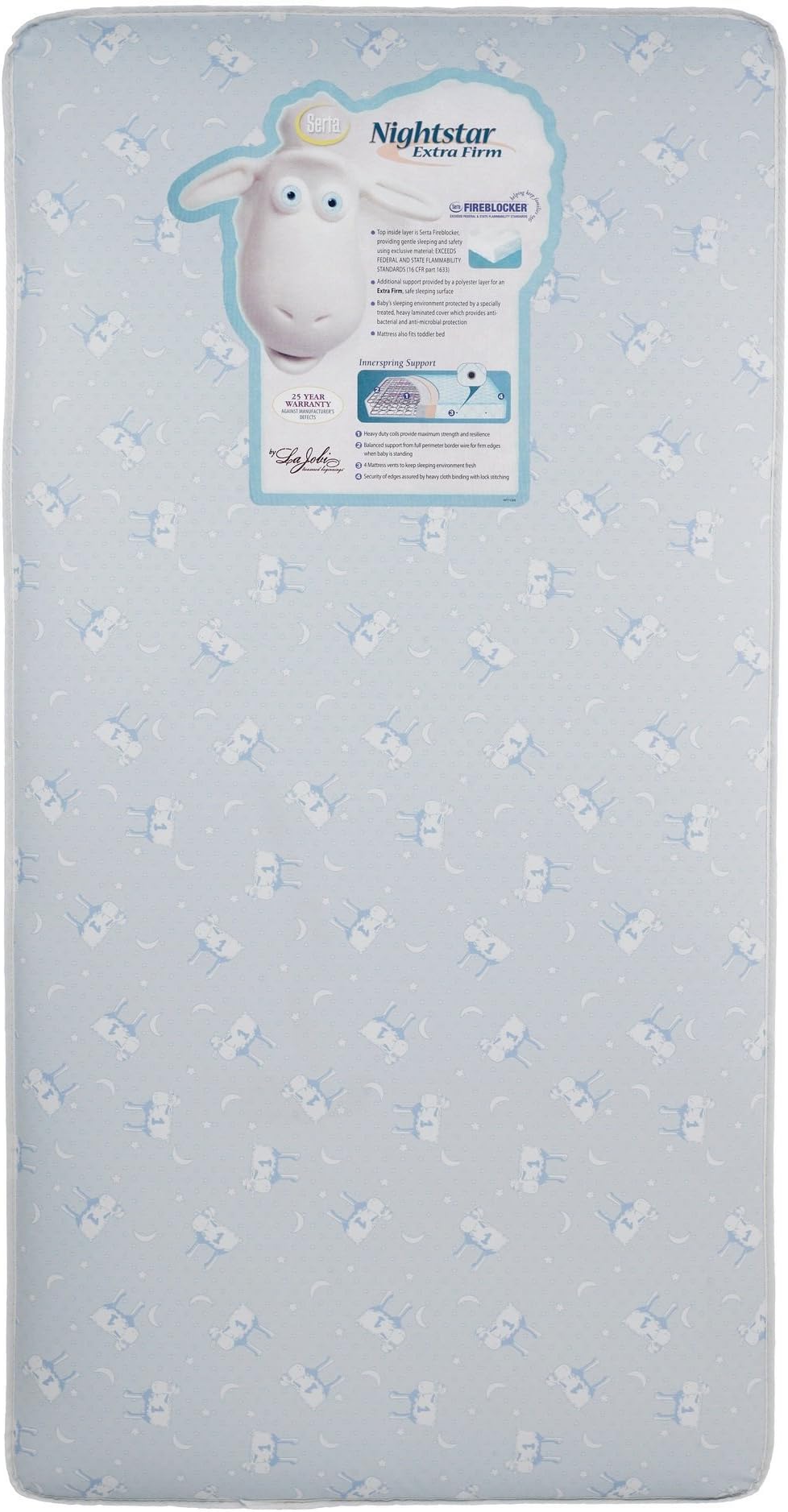 serta nightstar firm comfort crib mattress