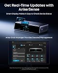 Anker Prime Docking Station (DL7400), 14-Port Triple Display with DisplayLink, 140W Max USB-C Port, Smart Display and Built-In Cooling Fan, Up to 8K, For macOS and Windows, DisplayLink Driver Required